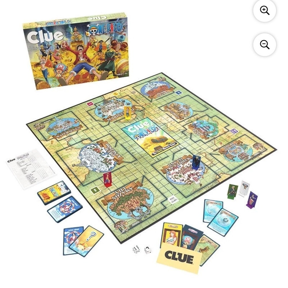 CLUE: One Piece Board Game 2025 USAopoly Hasbro Family Fun Ages‎ 8+ NEW Sealed